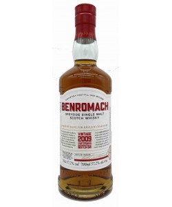 WHISKY BENROMACH 2009 CASK...